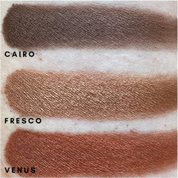 Lovely Peachy Pressed Eye Shadow Singles in Venus - shimmery rusted copper - Picture 9 of 11